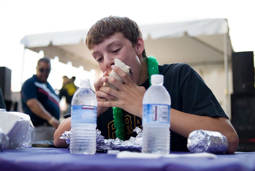 Clarendon Day eating contest - Arlington, Virginia