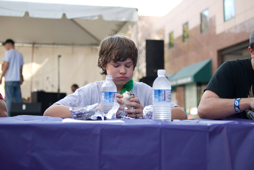 Clarendon Day eating contest - Arlington, Virginia