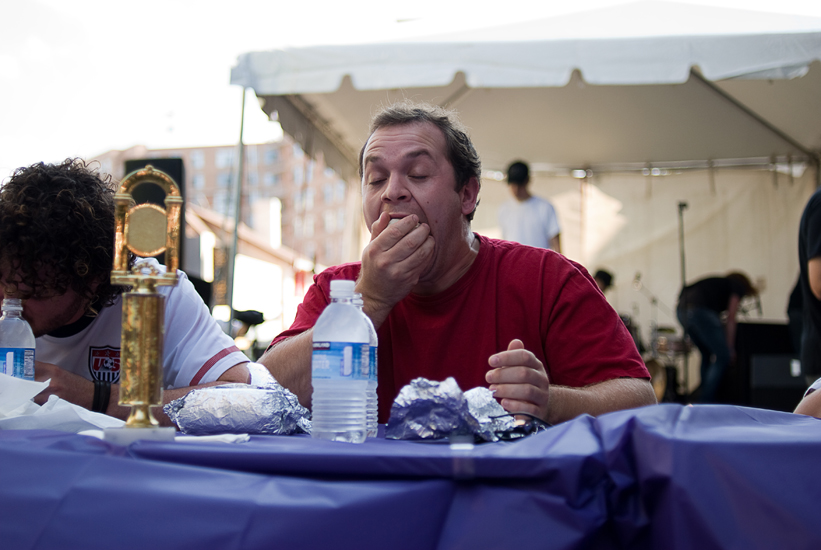 Clarendon Day eating contest - Arlington, Virginia