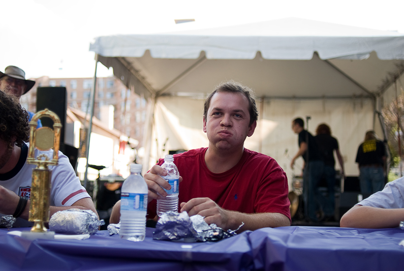 Clarendon Day eating contest - Arlington, Virginia