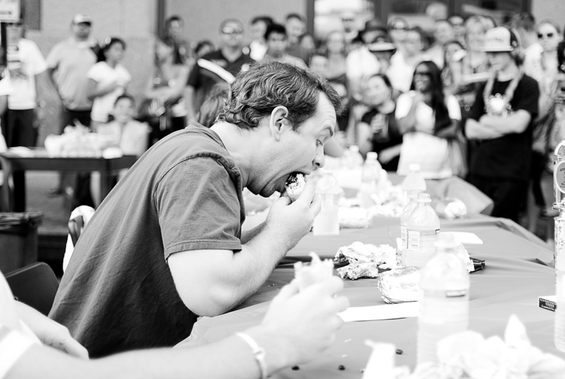 Clarendon Day eating contest - Arlington, Virginia