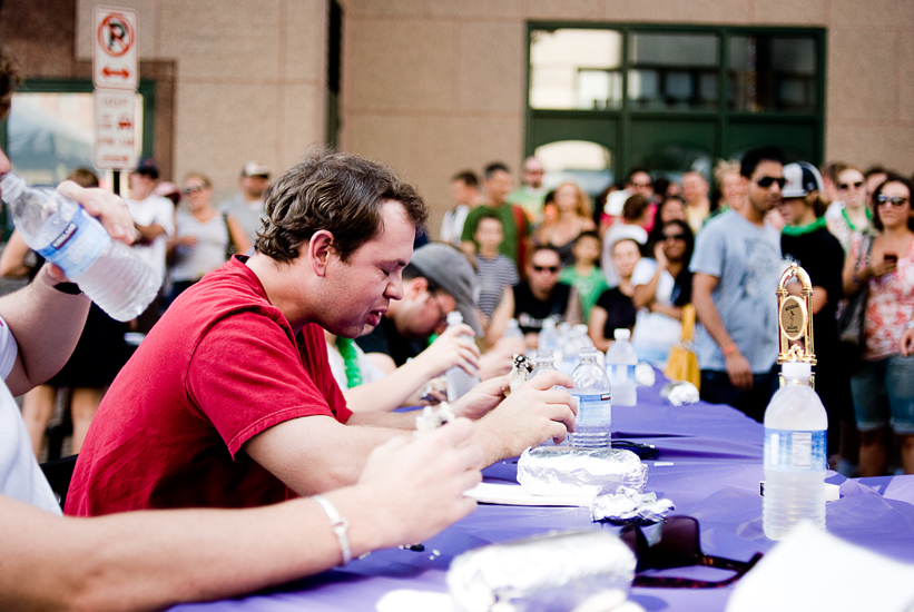 Clarendon Day eating contest - Arlington, Virginia