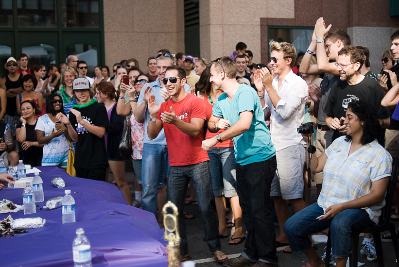 Clarendon Day eating contest - Arlington, Virginia