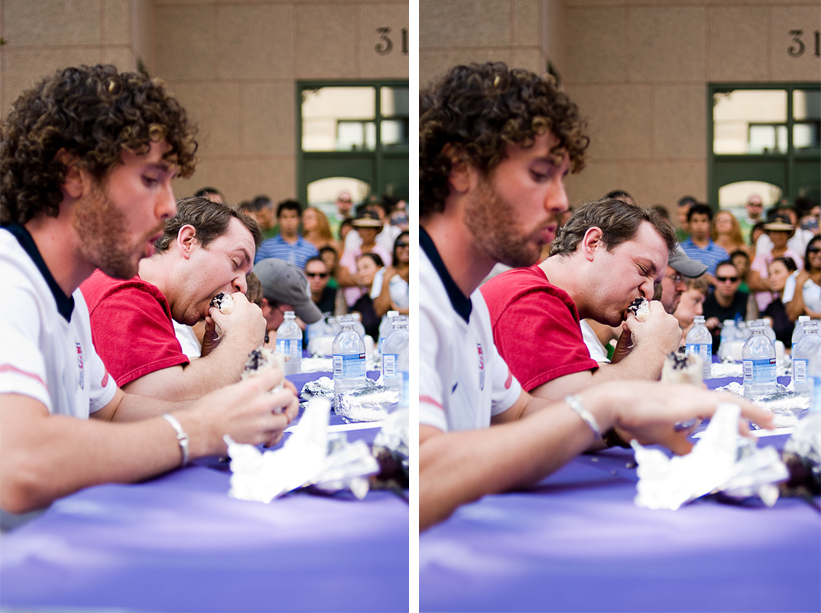 Clarendon Day eating contest - Arlington, Virginia