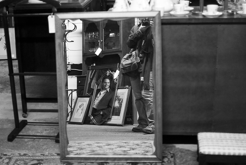 mirror within mirror within frame