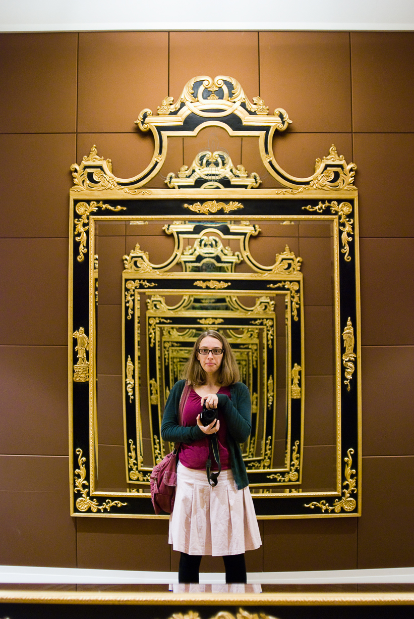 hotel self-portrait at the Mandarin Oriental, Washington, DC