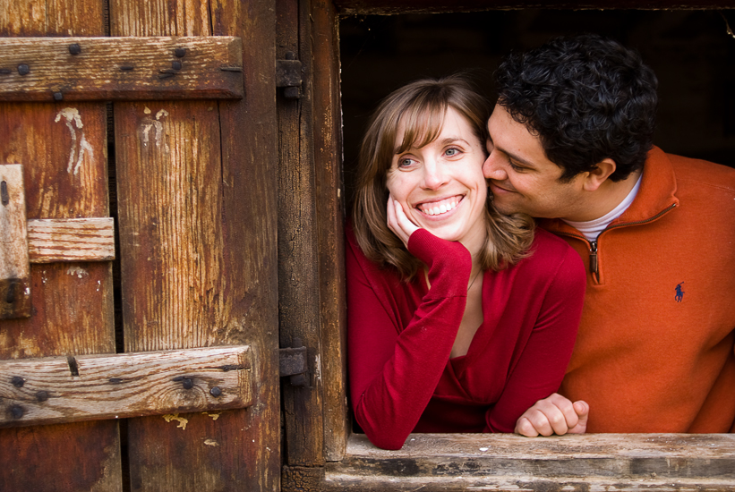 smiling happy couple in northern virginia