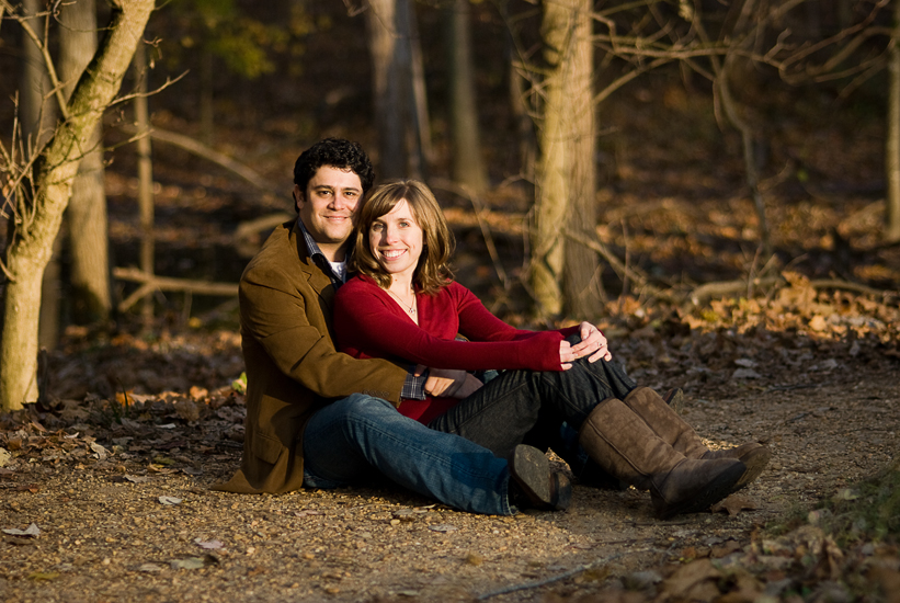 beautiful afternoon light on couple photos - northern virginia portrait photographer