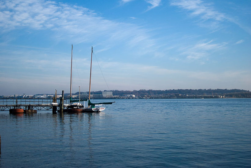 sailboat in old town alexandria virginia