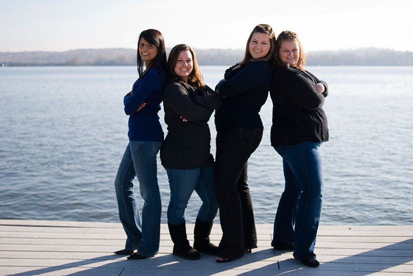 four friends in alexandria, virginia