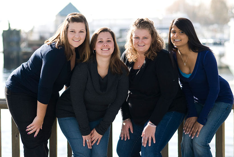 four friends in alexandria, virginia