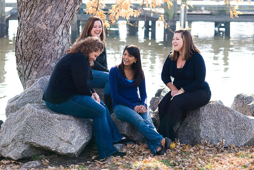 four friends in alexandria, virginia