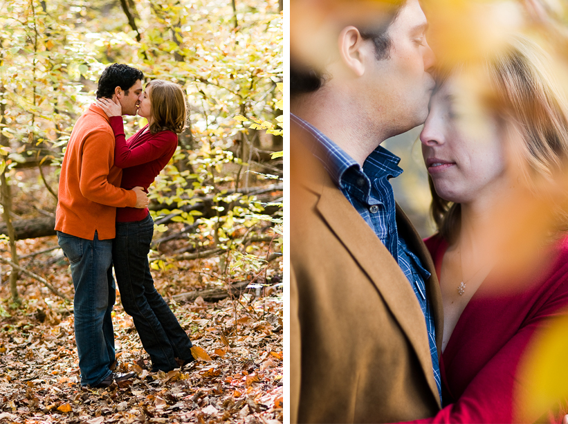 couple kissing in mclean, va