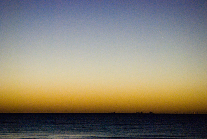 sunrise over the Gulf of Mexico