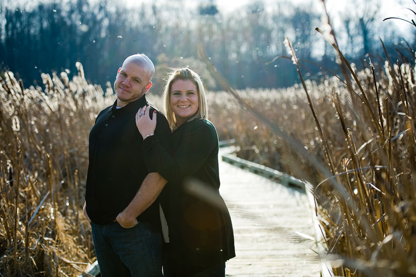 couple portrait photography at huntley meadows park