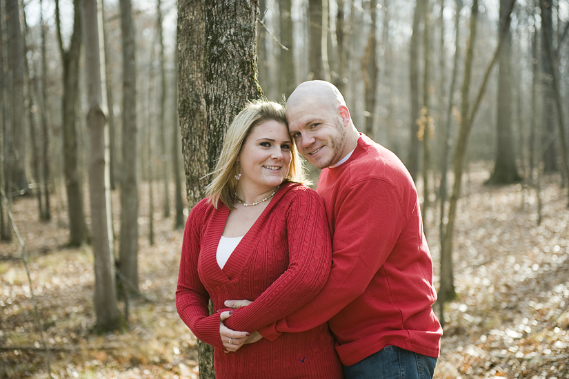 red sweaters - couple portrait photography in alexandria, va