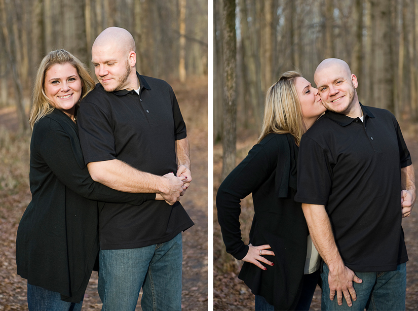 morning light in huntley meadows park - couple portraits