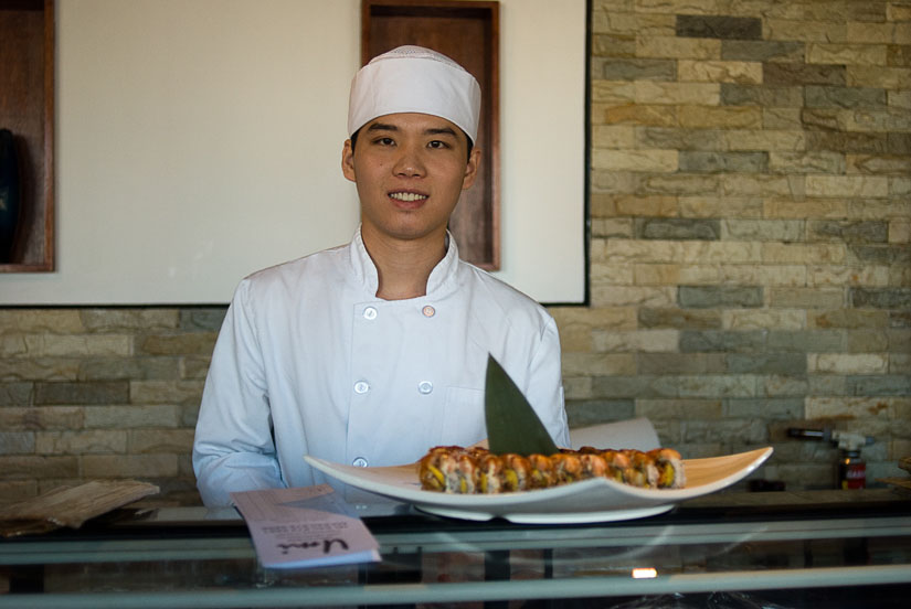 jonathan, sushi maker