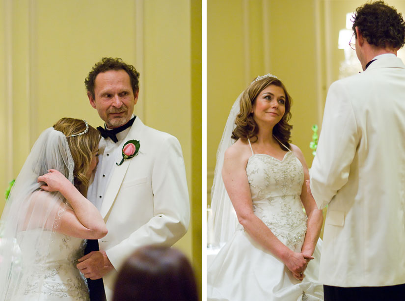 stills from the wedding ceremony