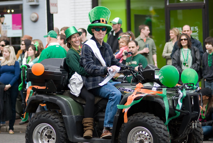 people in the parade