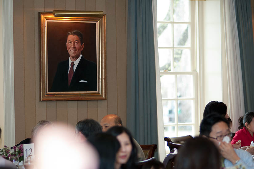 ronald reagan at the republic club of washington dc