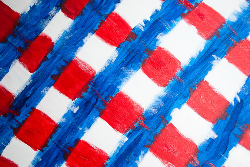 John's patriotic painting