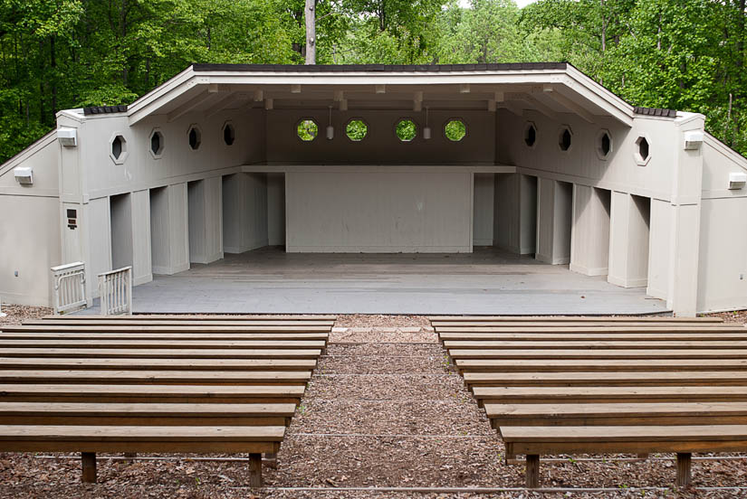 ampitheatre at mason district park