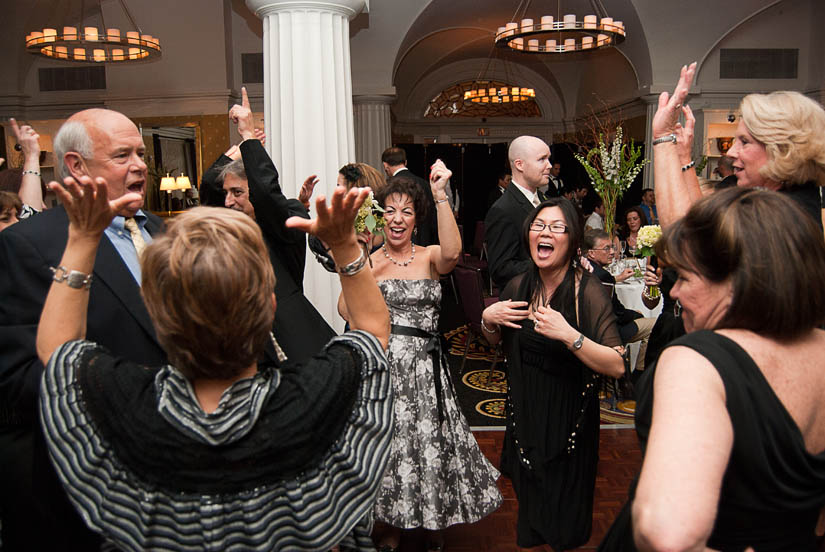 Mother of the bride dancing