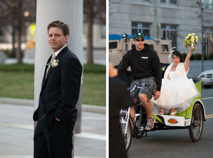 groom and bride