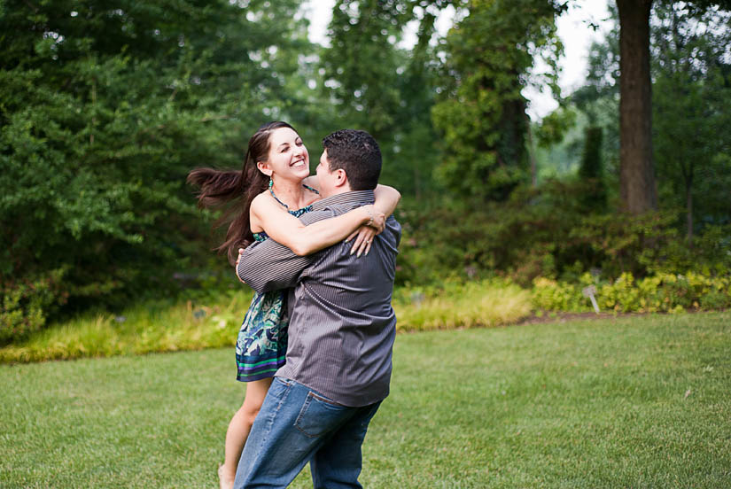 couple having fun in wheaton, md