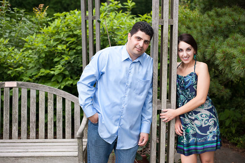 couple at brookside gardens