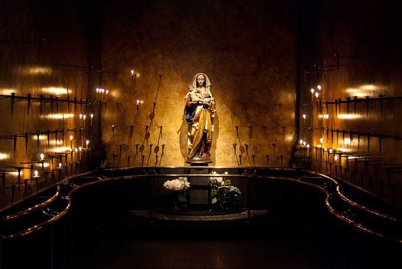 virgin mary in the st. james cathedral