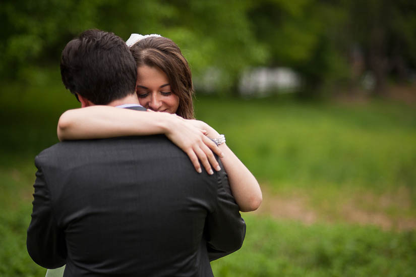 beautiful bride at woodend in chevy chase, md