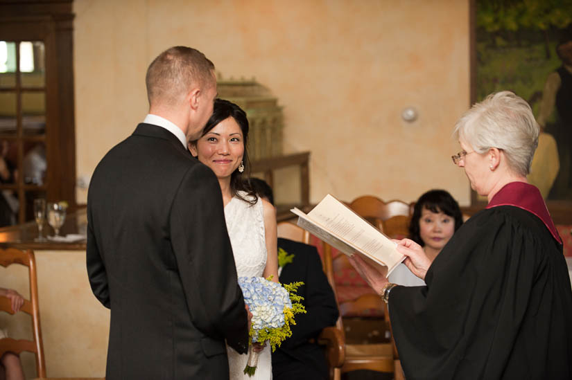 teary-eyed bride