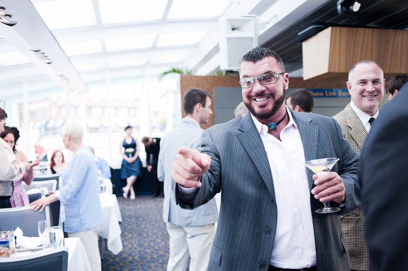 wedding guest on odyssey cruise, washington, dc