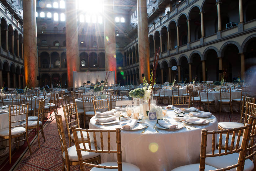 National Building Museum wedding photographer Amber Wilkie