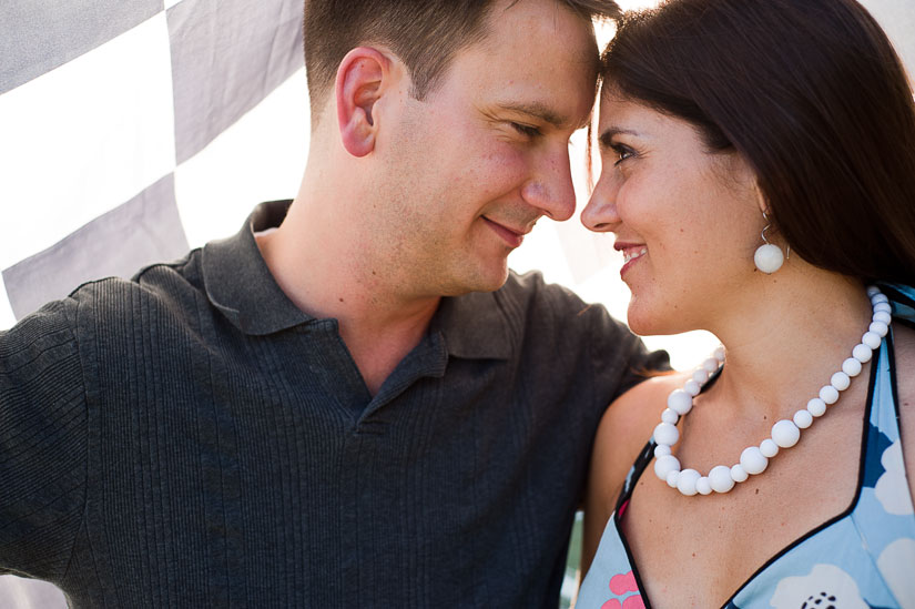 engagement portrait at county fair