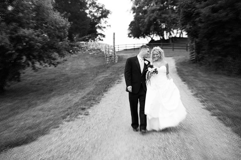 black and white and blurry wedding photos
