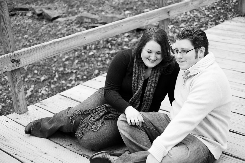 couple laughing at great falls, va