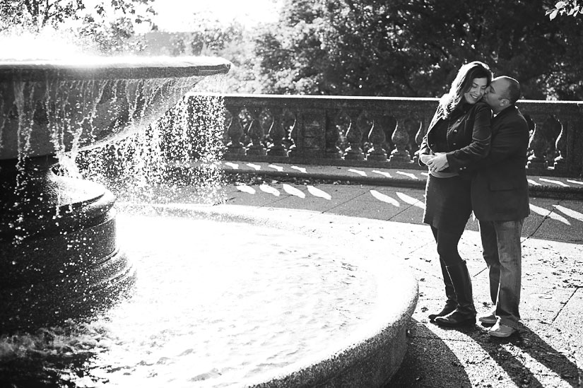 engagement photography at meridian hill park