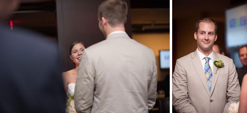 wedding ceremony at nationals stadium