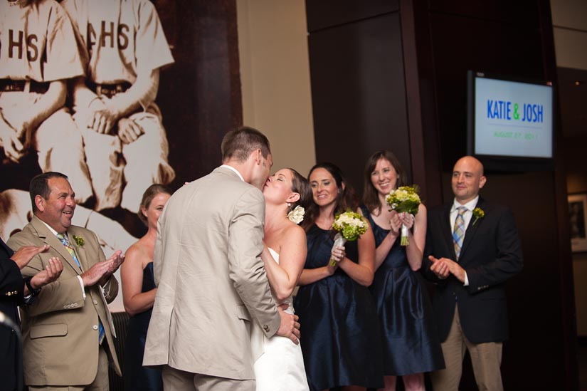 first kiss at washington dc nationals stadium