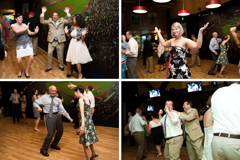 dance floor at wedding reception in washington dc