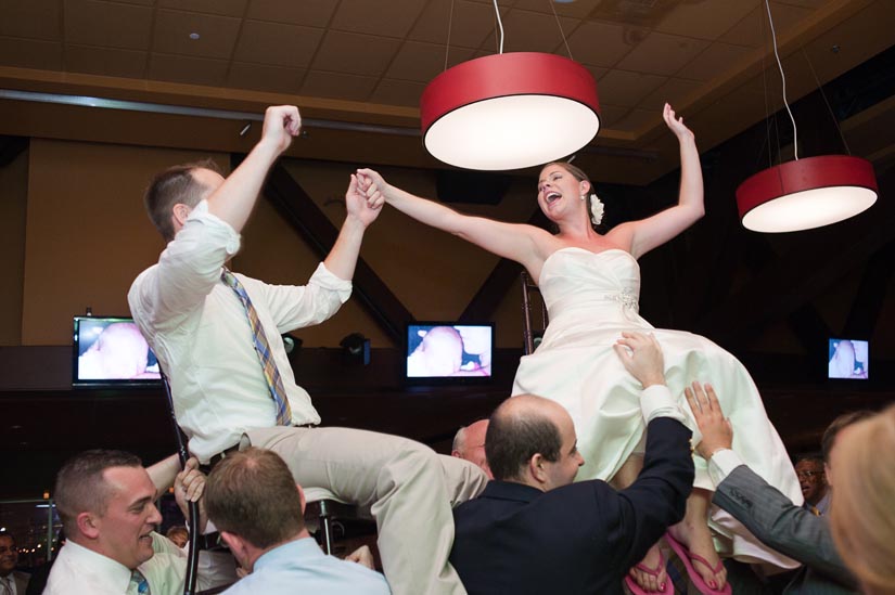 hora at nationals stadium wedding reception