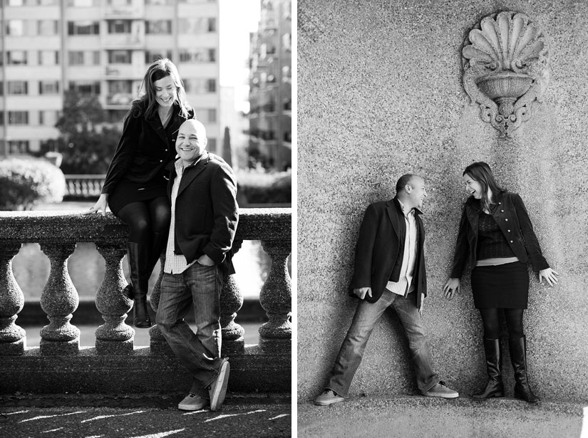 engagement photograpy in meridian hill park