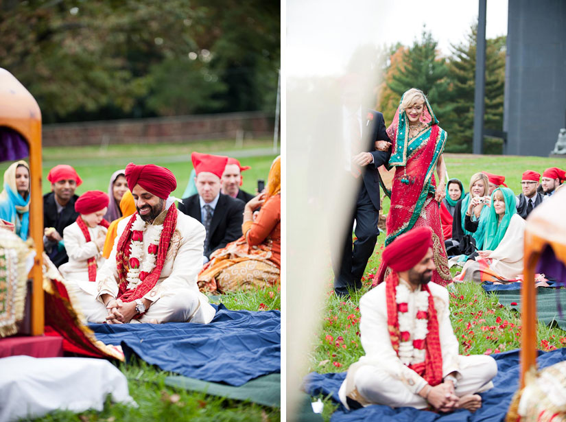start of the sikh ceremony at netherlands carillon