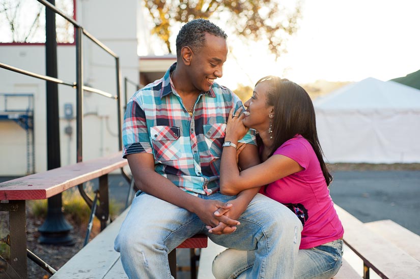 engagement photography at glen echo park, maryland