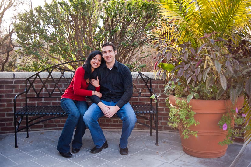 cute couple in cleveland park, washington dc