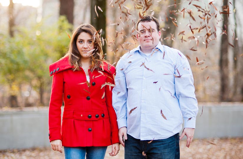 maria-russell-engagement-61 weird portrait with leaves