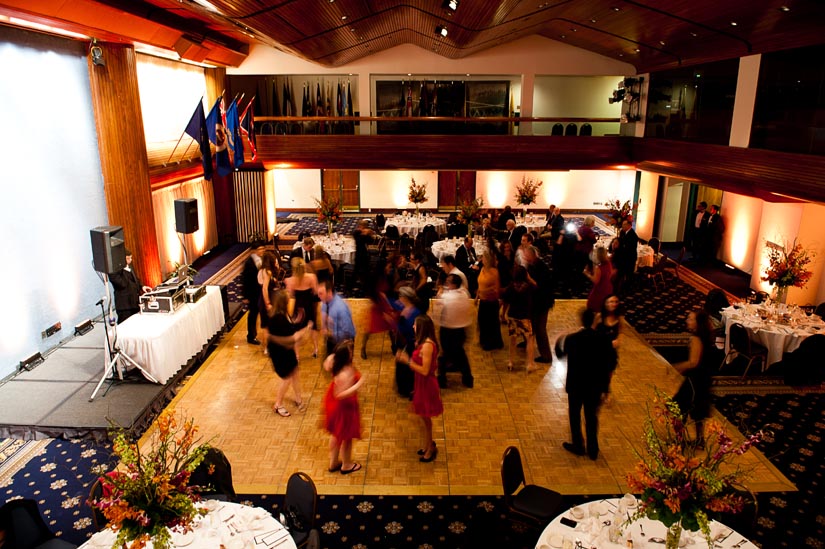 the dance floor at the national press club